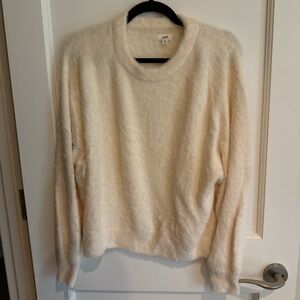 Cream Aerie fuzzy sweater